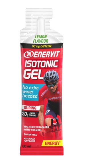 Enervit sport isotonic gel gusto limone - 60 millilitri